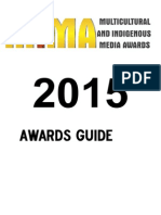 2015 Multicultural Indigenous Media Awards -Awards Guide