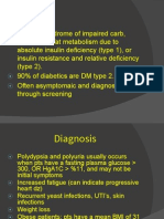 Diabetes presentation 3rd year medical school