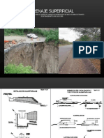 Diseño de drenaje superficial y subterráneo en caminos