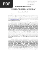 Download Resensi Novel Negeri 5 Menara by Rethno dBullan Marrett FromNegsas SN268095441 doc pdf