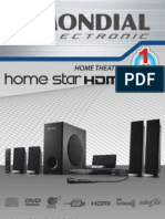 Home Theater - HT 04 Manual de Instruções