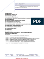 Compartilhamento de postes elétricos para telecom