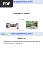 Calibración de Balanzas-SIM