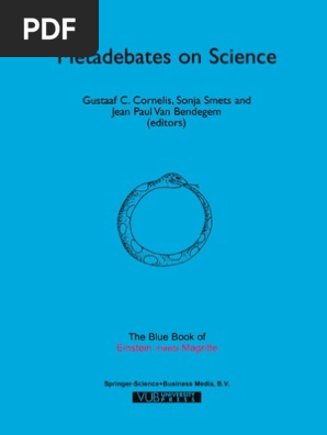Einstein Meets Magritte An Interdisciplinary Reflection On Science Nature Art Human Action And Society 6 A M Adam Auth Gustaaf C Cornelis Sonja Smets Jean Paul Van Bendegem Eds Metad Pdf Rationalism Empiricism
