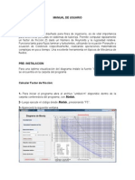 Manual de Usuario wDibuje un diagrama de límite de conformado (DLC) típico de un acero u otro material, identifique que los puntos principales de deformación (deformación unitaria principal, tensión biaxial equilibrada, deformación plana) y las áreas importantes (falla, seguridad de no falla). Muestre las líneas de las deformaciones unitarias permisibles a varios niveles de deformación. Explique que es  un DLC.       En un proceso de embutición profunda, explique las consecuencias de utilizar una presión en el pisador (prensachapa) demasiado baja o demasiado alta. Plantee soluciones de cómo encontrar la presión adecuada del pisador b) analice y explique el siguiente caso: una pieza falla en un proceso de embutido profundo. Si la fractura ocurre justo después de conformado el fondo de la pieza señale la fuente de problema e identifique  alternativas de solución y sus explicaciones. Cuando la pieza es relativamente delgada y la razón de embutido se encuentra más allá de los límites indic