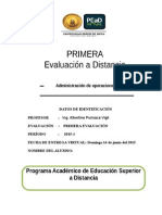 Administracion de Operaciones