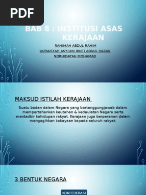 Asas Kenegaraan Malaysia  PDF