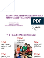 Silicon Nanotechnologies for Truly Personalized Healthcare Imec 091514DL