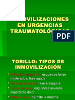 Inmovilizaciones en Urgencias Traumatolc3b3gicas