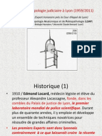 50 Ans D'anthropologie Judiciaire A Lyon 1959 2011