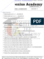 ch-1 Number System Sheet-1