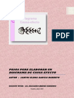 Pasos Diagrama de Causa y Efecto