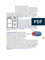 CAMBIO DE LA ESTRUCTURA DE ACTIVOS - Finanzas - Iriana