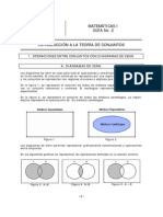 Operaciones y Diagrama de Venn