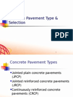 Rigid Pavement Overview - Concrete Type