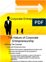 Corporate Entrepreneurship