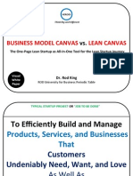 Business Model Canvas Lean Canvas