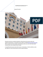 Hotel Phoenicia Grand Bucuresti - Informatii Si Contact