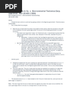 Digest - 8. Kirkpatrick v. Environmental Techtonic Corp.