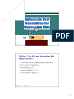 Outline - Test Pattern Generation For Sequential Ckts