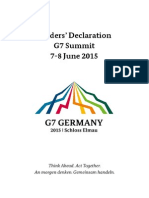 G7 final declaration 2015