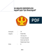 Makalah Mikro Analisis (KLT Bioautografi)