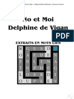 No Et Moi - Delphine de Vigan -Juin 2015- Mots Liés - Luc Comeau-Montasse