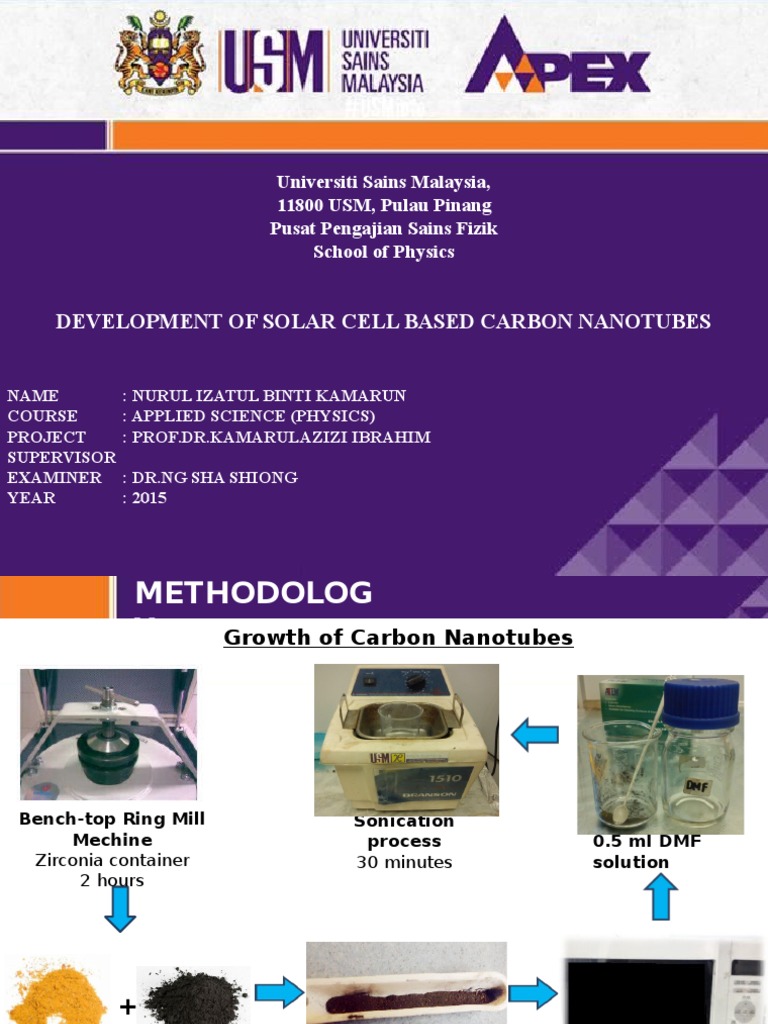 Solar Cell Development with Carbon Nanotubes | PDF