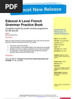 Edexcel A Level French Grammar Practice Book