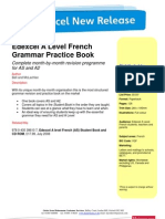 Edexcel A Level French Grammar Practice Book