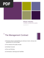 Music Industry - Music Contracts