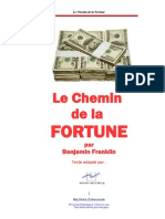 Le Chemin de La Fortune - Benjamin Franklin