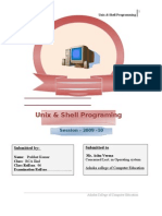 Shell Programming