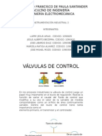 VALVULAS DE CONTROL