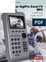 Satcatcher Digipro Excel-Tv Mk3: Satellite Meter With TV