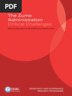 Download The Zuma Administration Critical challenges by LittleWhiteBakkie SN26813880 doc pdf