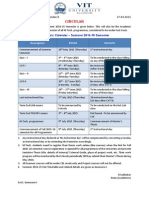 Circular On Academic Calendar For Summer 2014-15 Semester & MTech Fast-Track Semester