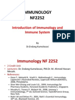 1 IMMUNOLOGY NF2252, Introduction of Immunology and Immune System