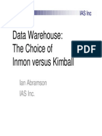 080827Abramson - Inmon vs Kimball