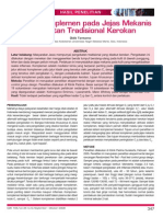 Aktivasi Komplemen Pada Jejas Mekanis Pengobatan Tradisional Kerokan