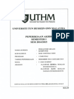 Peperiksaan Akhir Pengaturcaraan KomputerDAR10103 - DAJ10203