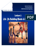 Life (Its Building Blocks & Processes) : H83BCE Biochemical Engineering