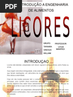 Licores Apresentação