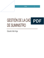 Administracion de Cadena de Suministro Esbelta