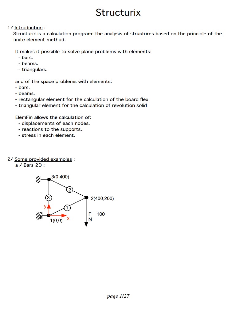 Manual Structurix PDF Bronze Young's Modulus