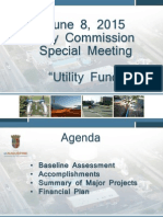 St. Augustine City Commission Utility Fund Presenation