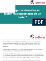 ¿Es la reputación online el factor más importante de un hotel?