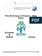 Group 4 Project 2015 Information Booklet
