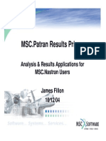 MSC - Patran Results Primer