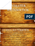 Evolutia Matematicii